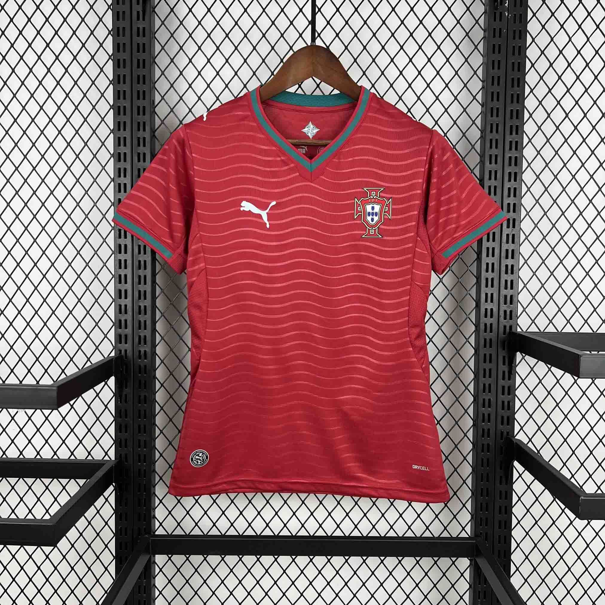 Portugal Soccer Jersey Women's Home Shirt World Cup 2026 - sinoshirt