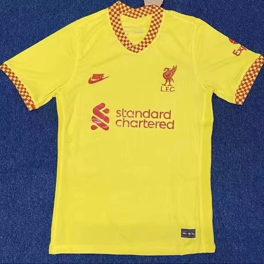 Liverpool Retro Football Jersey Third Away Custom Shirt 2021/22 - sinoshirt
