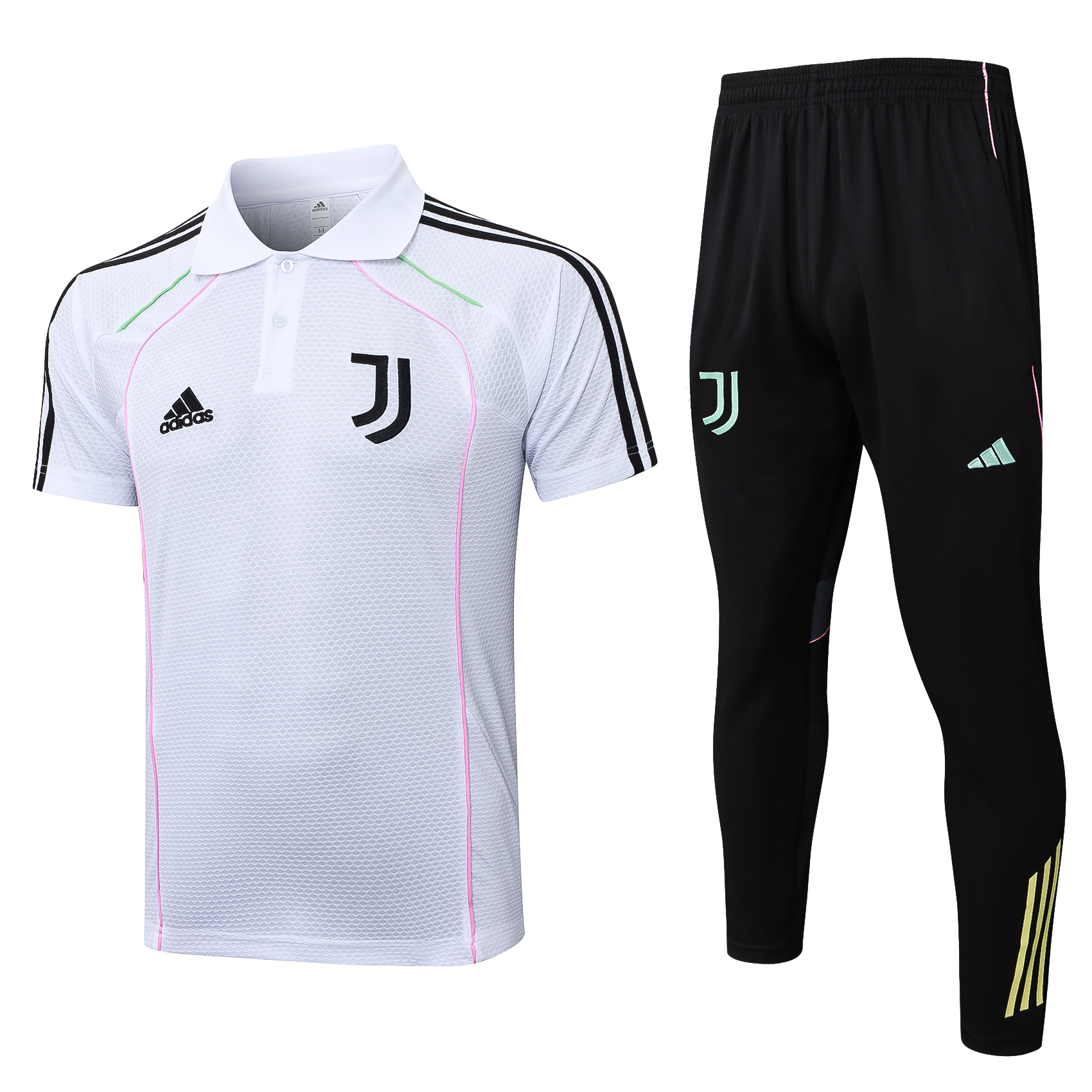 Juventus Training Kit (Polo+Pants) White 2025/26 - sinoshirt