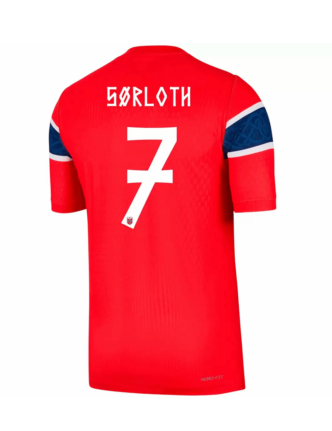 S?RLOTH #7 Norway Authentic Football Jersey Home Shirt World Cup 2026 - sinoshirt