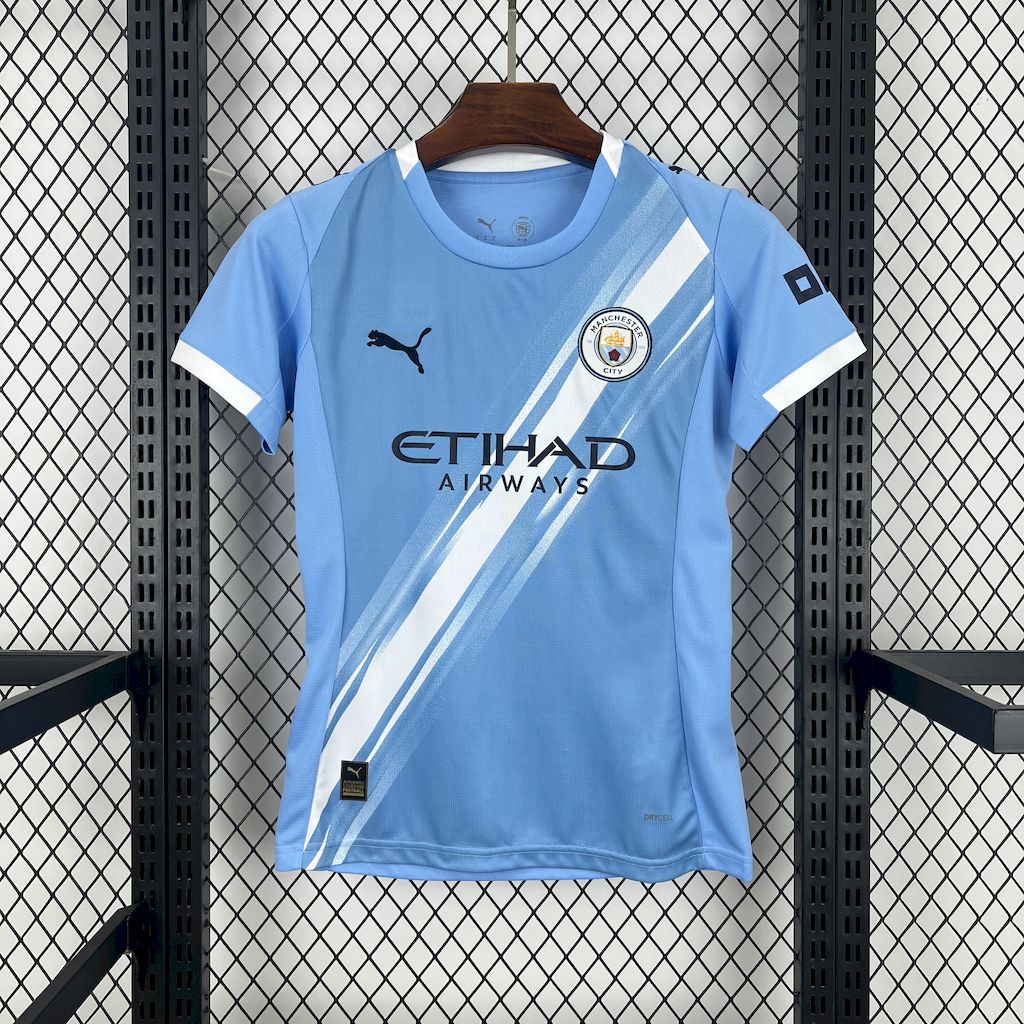 Manchester City Home Women's Football Jersey Shirt 2025/26 - sinoshirt