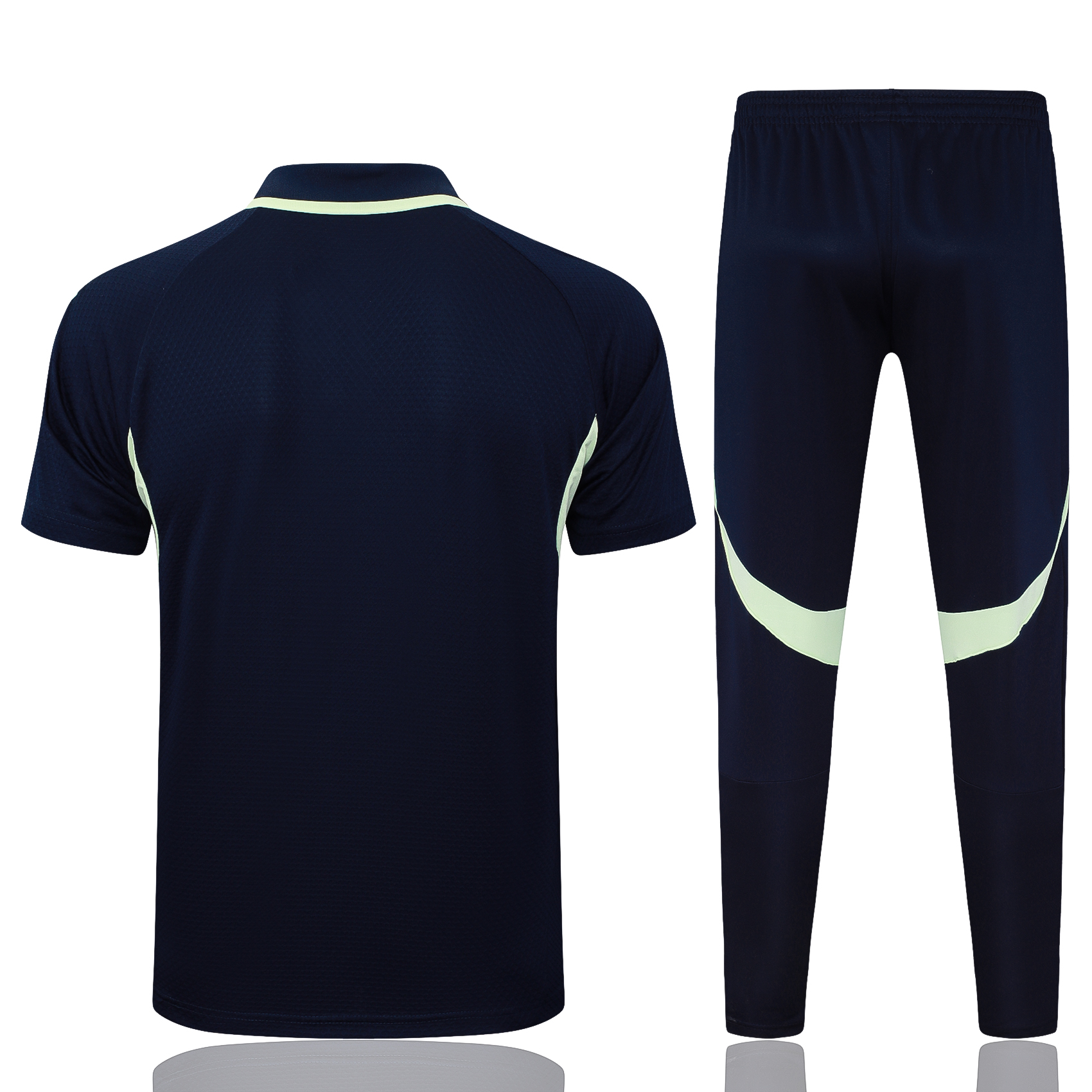 Real Madrid Training Kit (Polo+Pants) Cyan 2025/26 - sinoshirt