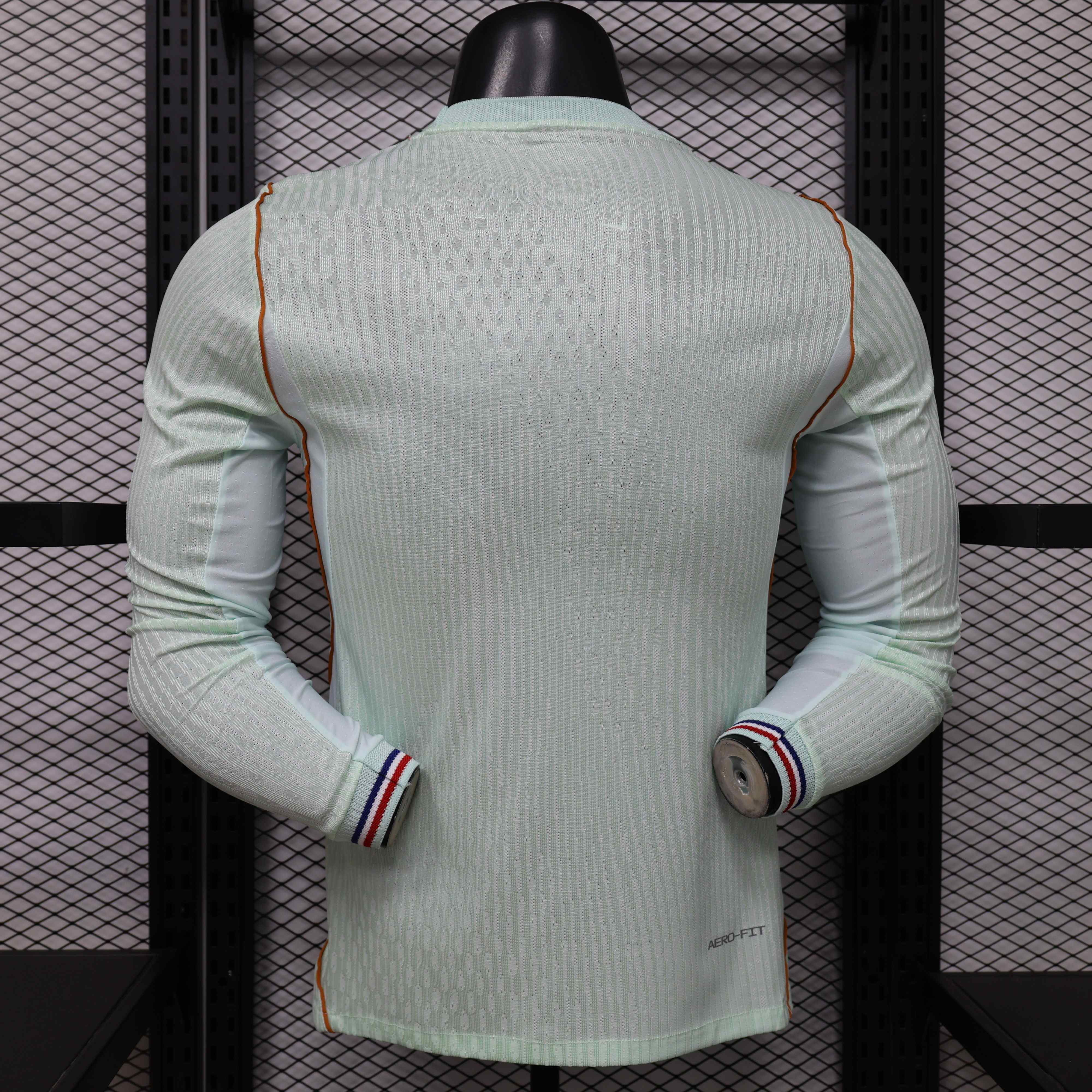 France Authentic Football Jersey Away Long Sleeve Shirt World Cup 2026 - sinoshirt