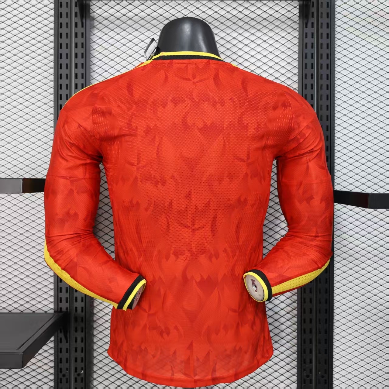 Belgium Authentic Football Jersey Home Long Sleeve Shirt World Cup 2026 - sinoshirt