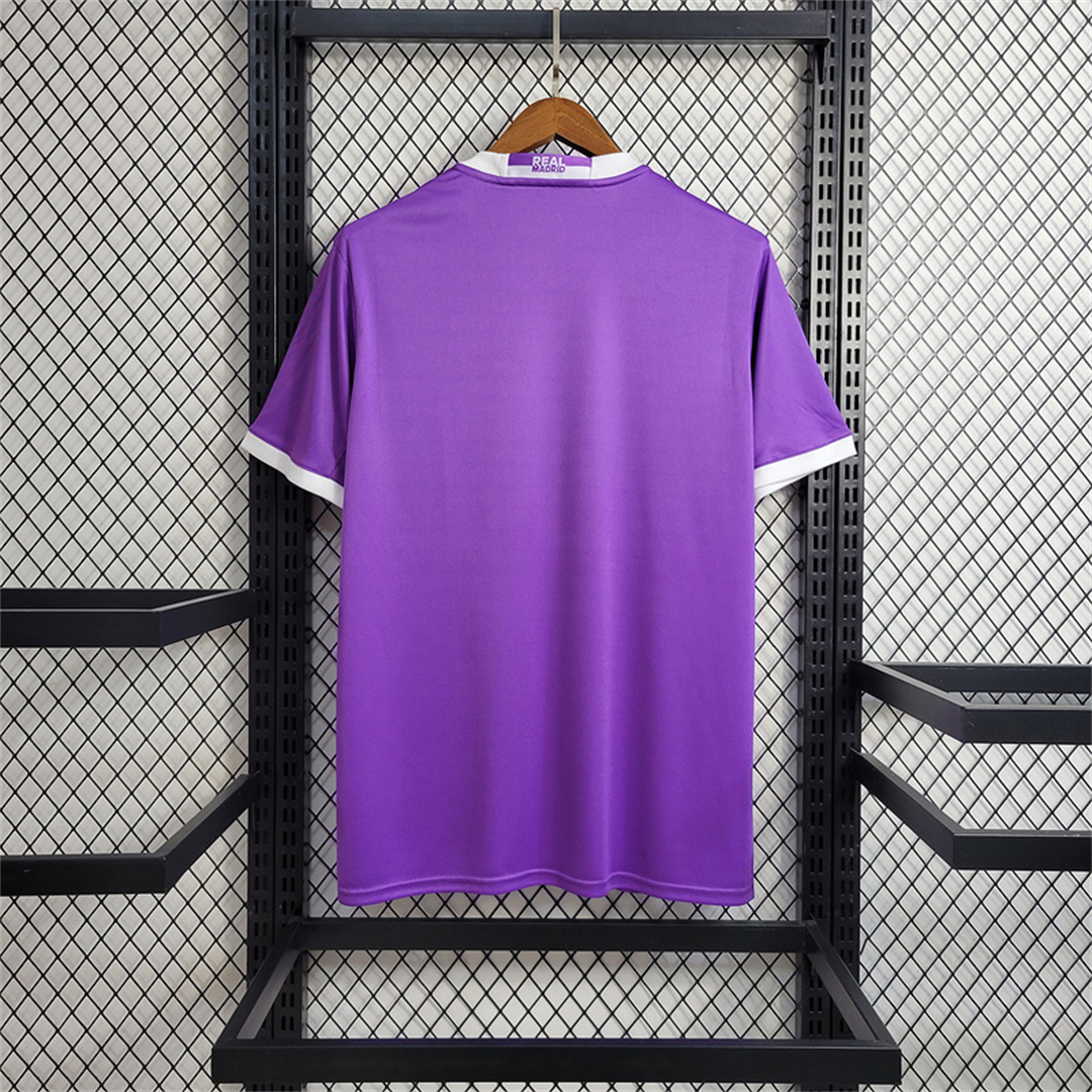 Real Madrid Retro Jersey Away Soccer Shirt 2016/17 - sinoshirt