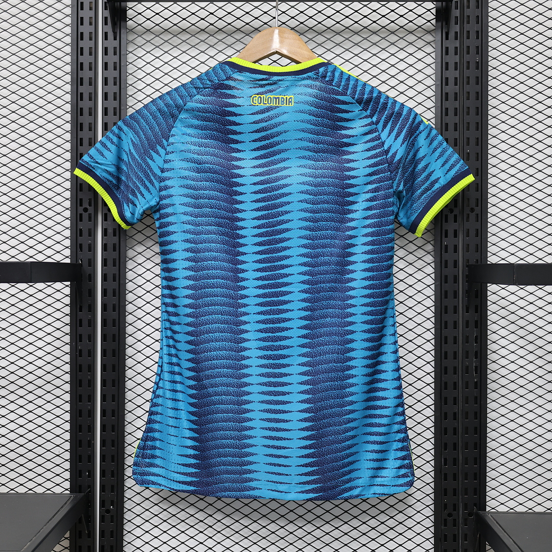 Colombia Authentic Soccer Jersey Women's Away Shirt World Cup 2026 - Player Version - sinoshirt