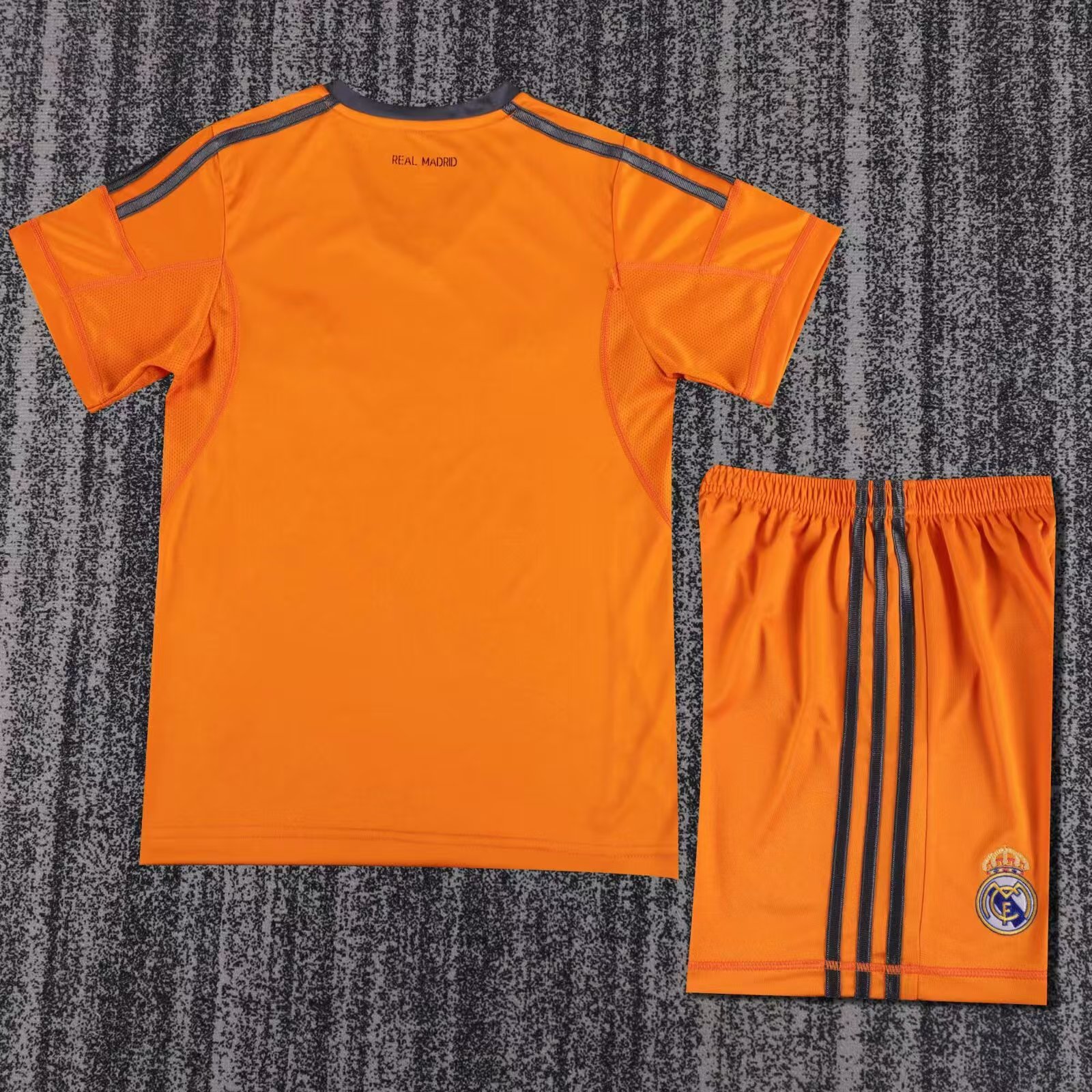 Real Madrid Retro Jersey Third Away Kids Kit Jersey+Shorts 2013/14 - sinoshirt