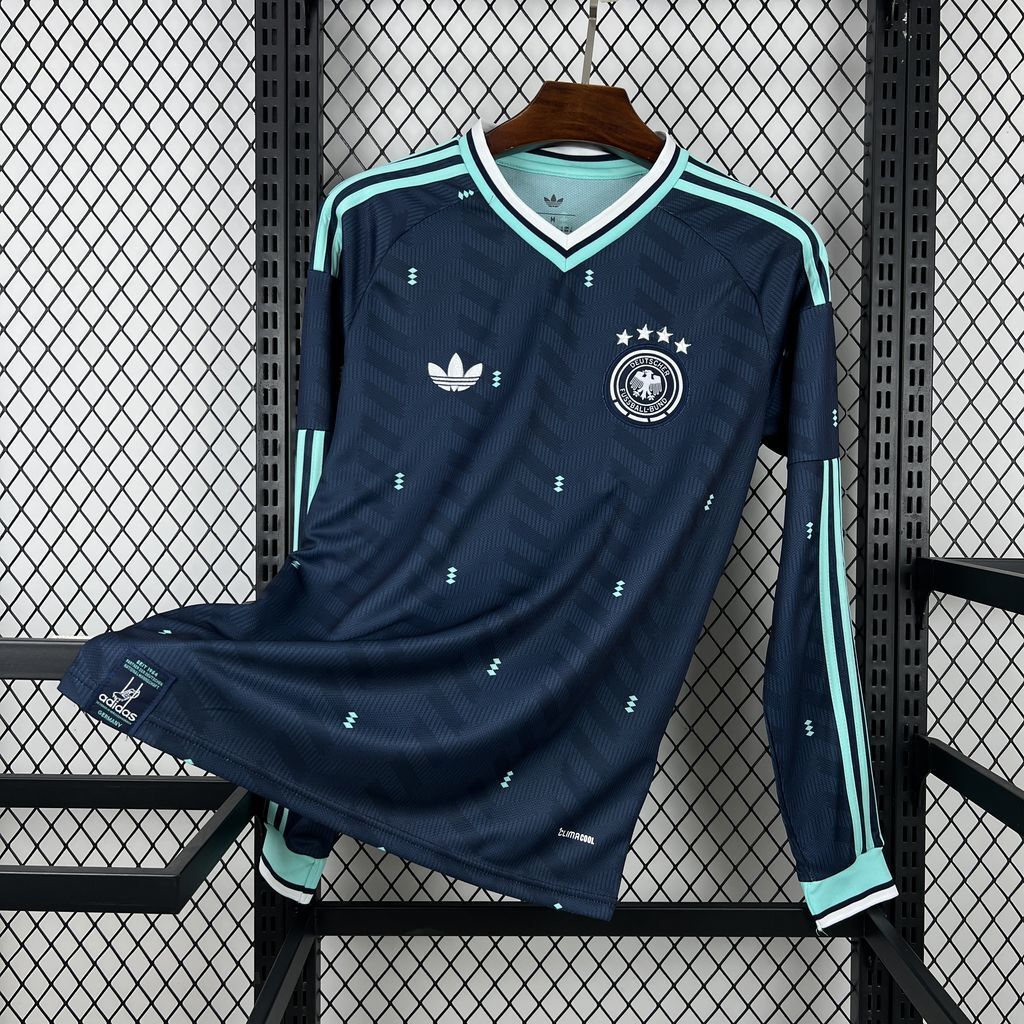 Germany Soccer Jersey Away Long Sleeve Custom Shirt World Cup 2026 - sinoshirt