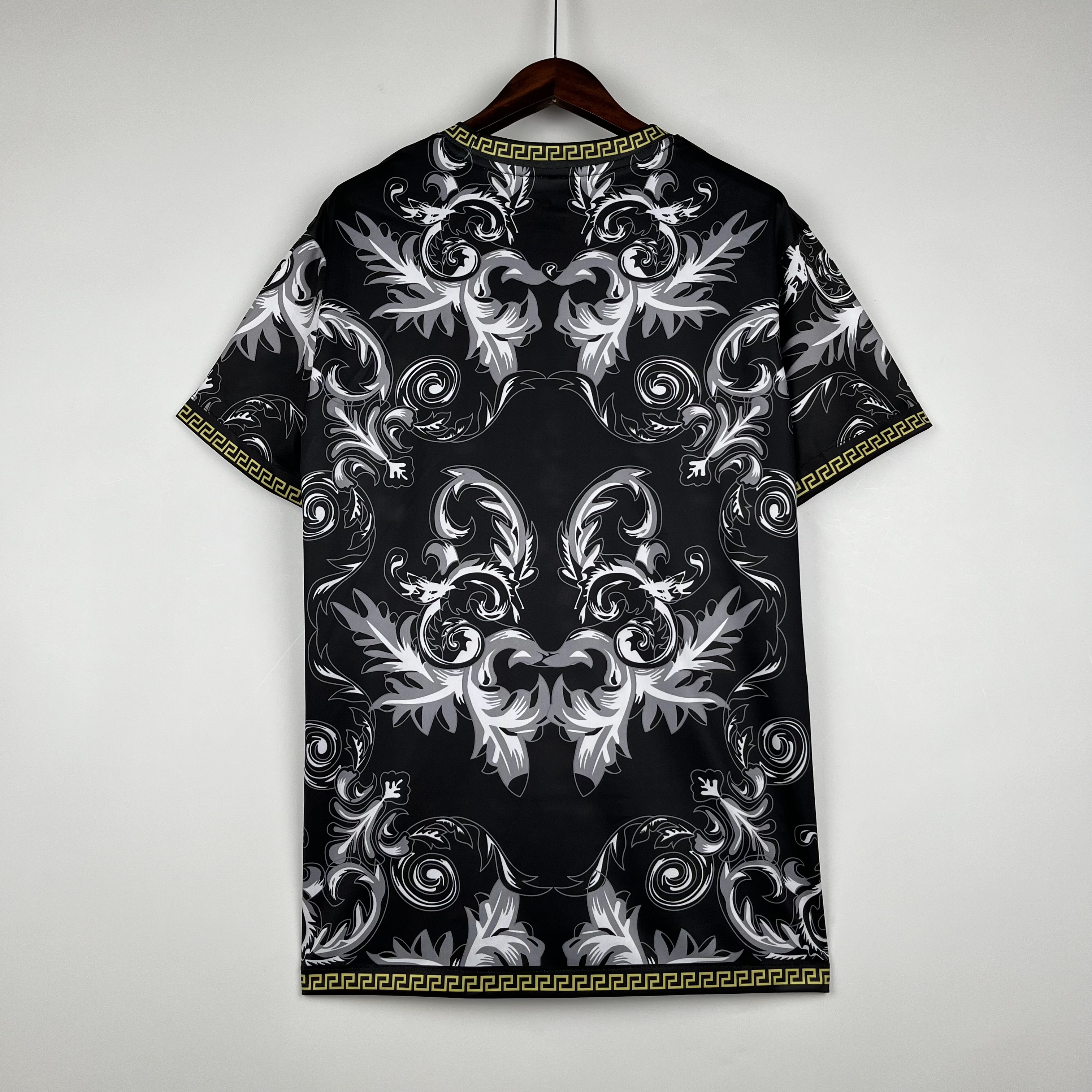 Italy Soccer Jersey x Versace Black Special Edition Custom Shirt 2024 - sinoshirt