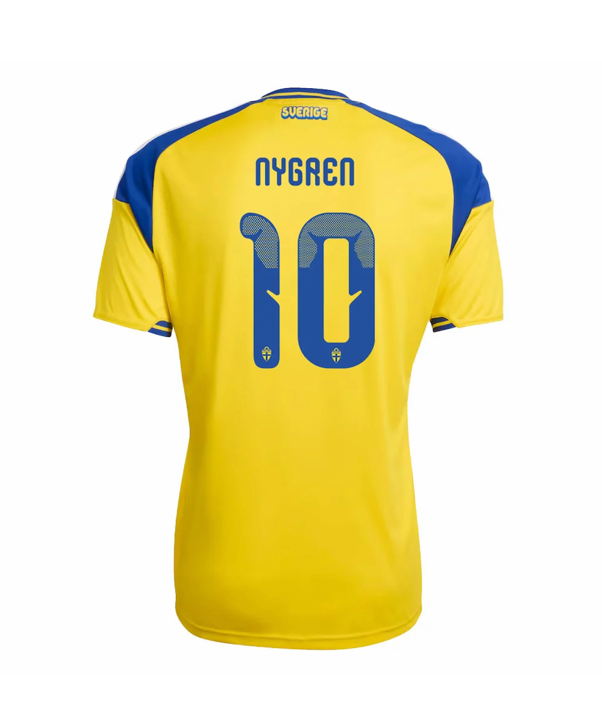 Nygren #10 Sweden Football Jersey Home Custom Shirt World Cup 2026 - sinoshirt