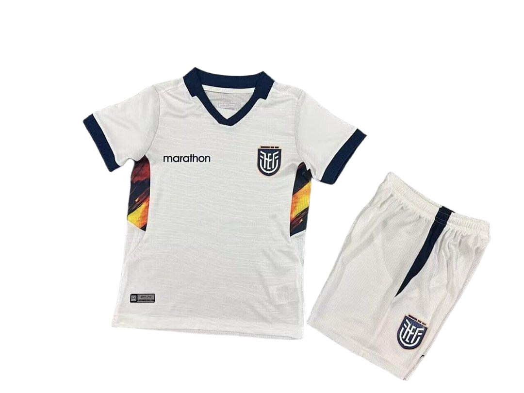 Ecuador Soccer Jersey Third Away Kids Kit Jersey+Shorts World Cup 2026 - sinoshirt