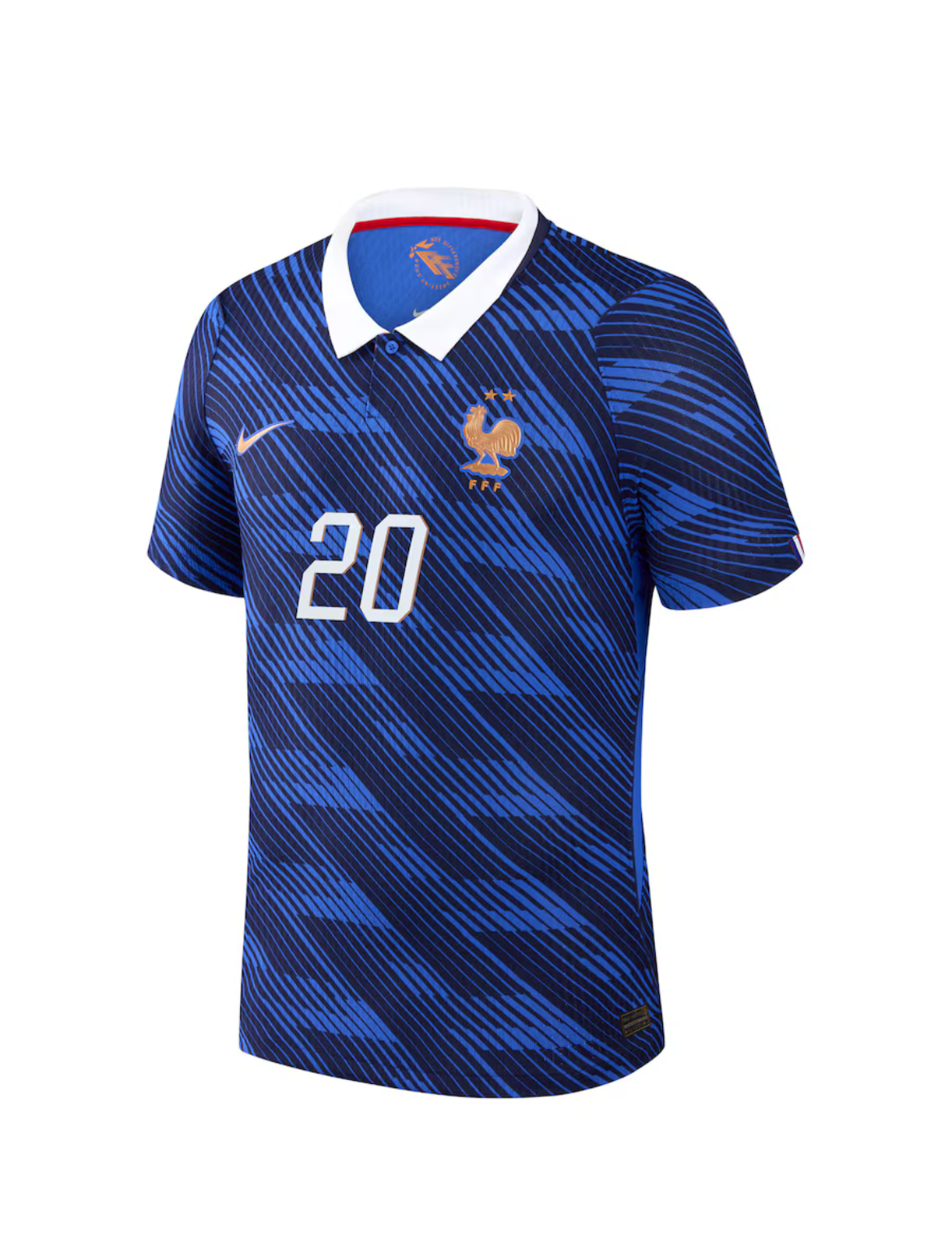 DOUE #20 France Authentic Football Jersey Home Shirt World Cup 2026 - sinoshirt