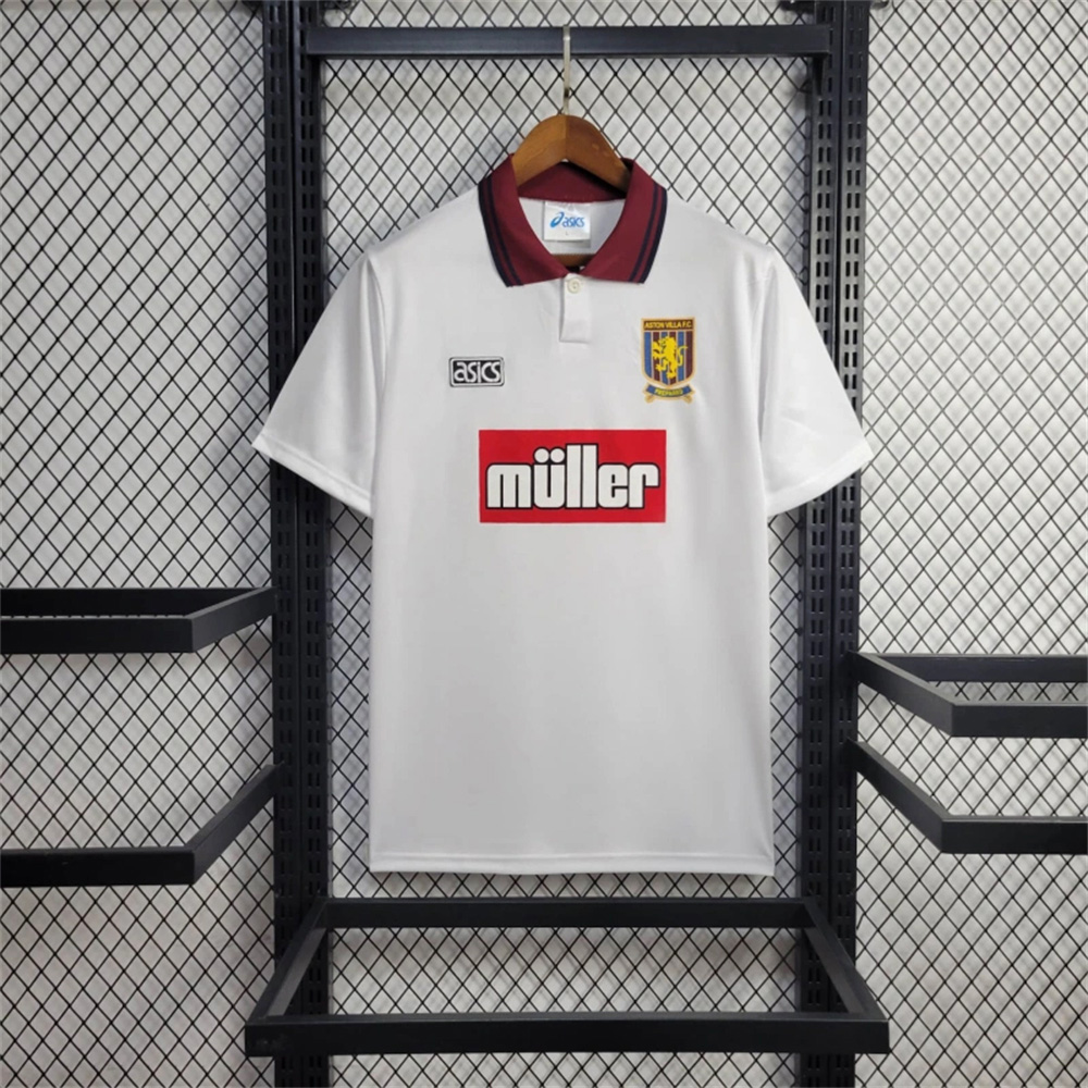 Aston Villa Retro Football Jersey Third Away Custom Shirt 1994-95 - sinoshirt