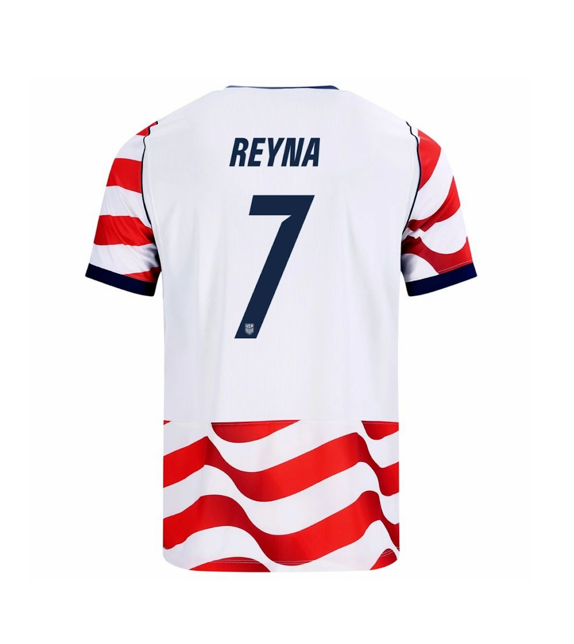REYNA #7 USA Soccer Jersey Home Custom Shirt World Cup 2026 - sinoshirt
