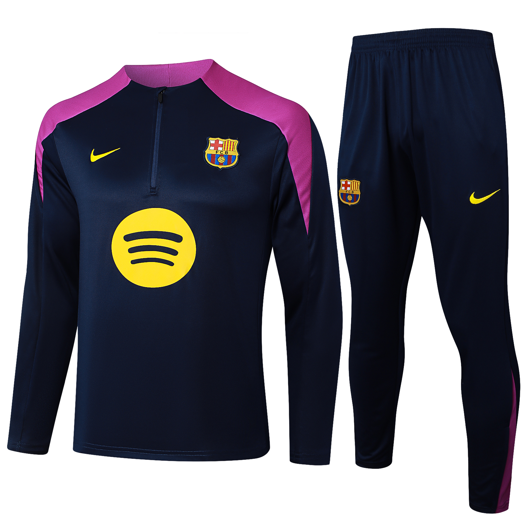 Barcelona Training Kit (Sweatshirt+Pants) Cyan 2025/26 - sinoshirt