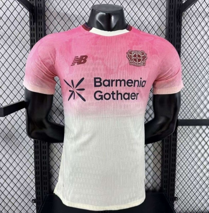 Bayer 04 Leverkusen Authentic Soccer Jersey Away Shirt 2025/26 - sinoshirt