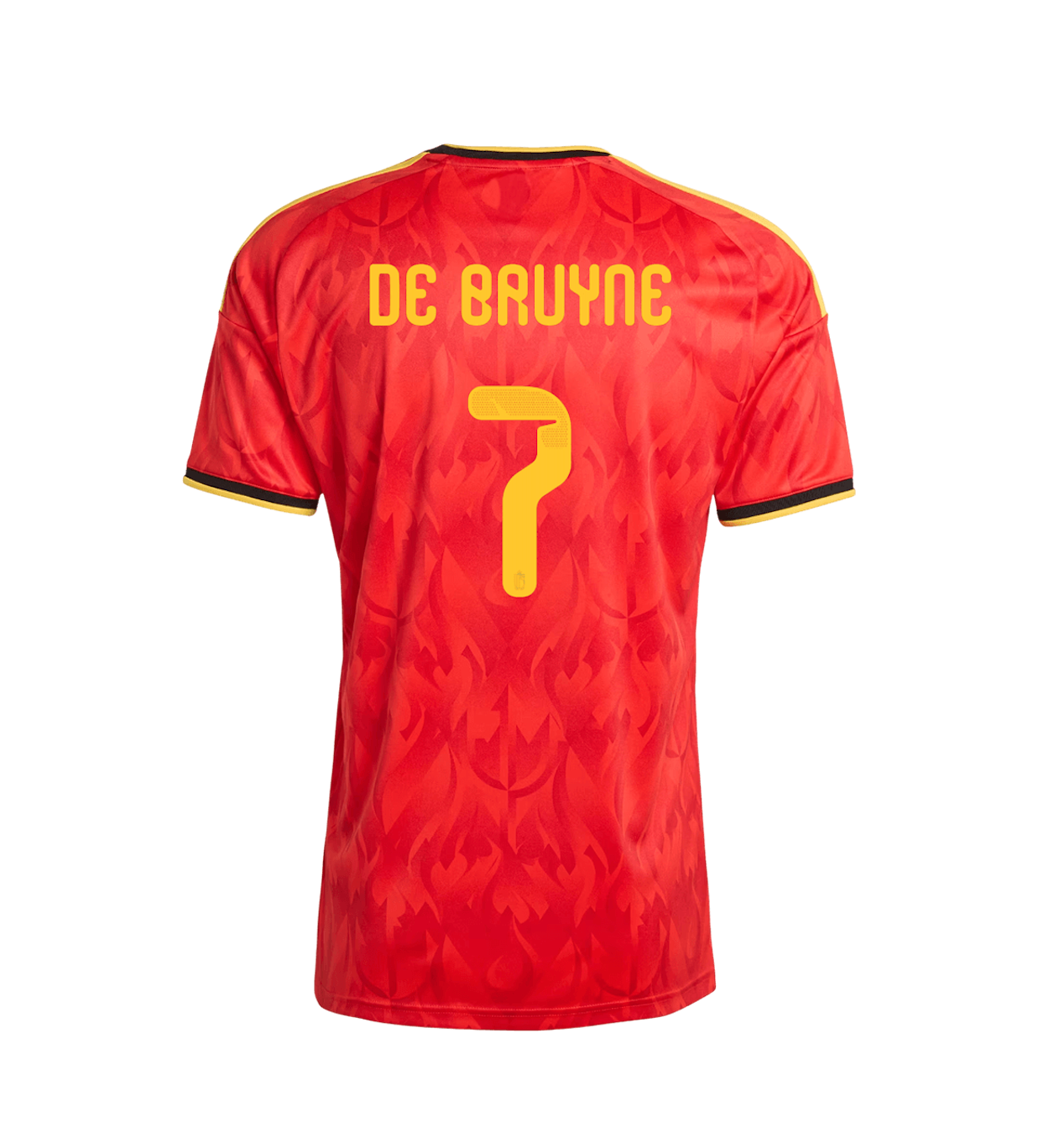 DE BRUYNE #7 Belgium Soccer Jersey Home Custom Shirt World Cup 2026 - sinoshirt