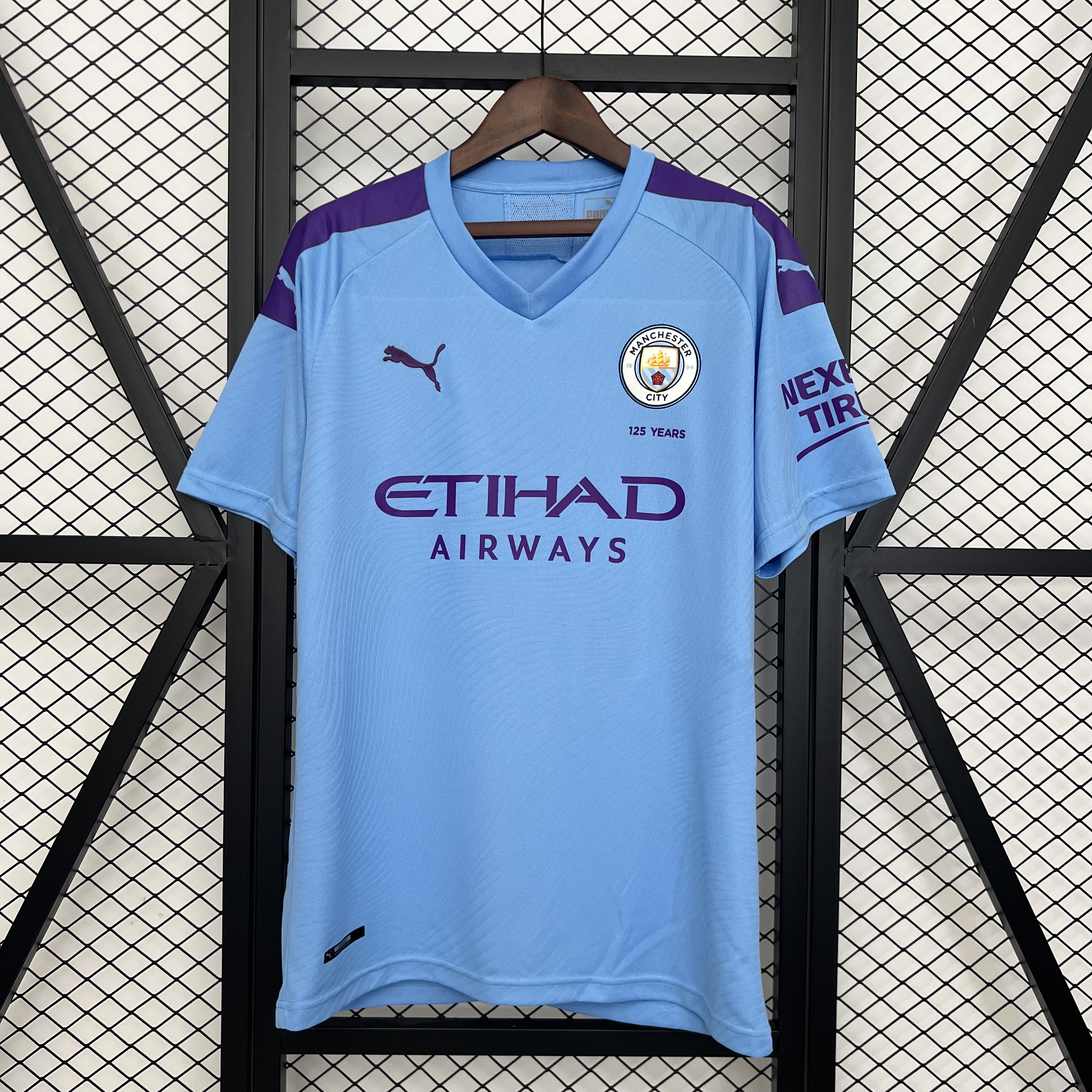 Manchester City Retro Football Jersey Home Shirt 2019/20 - sinoshirt