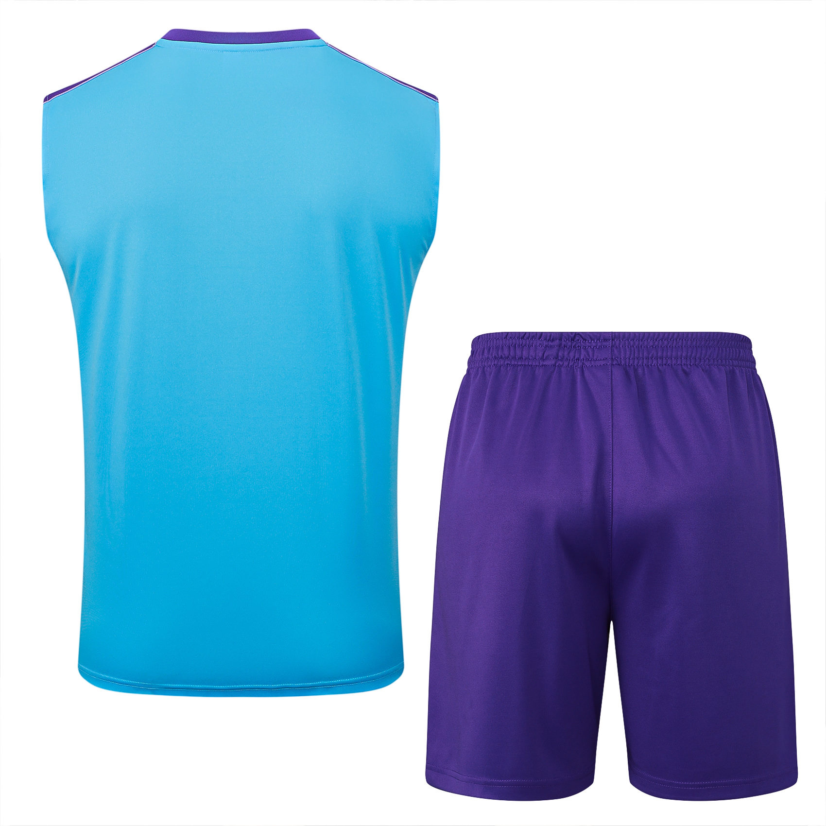 Real Madrid Sleeveless Training Kit Blue 2025/26 - sinoshirt