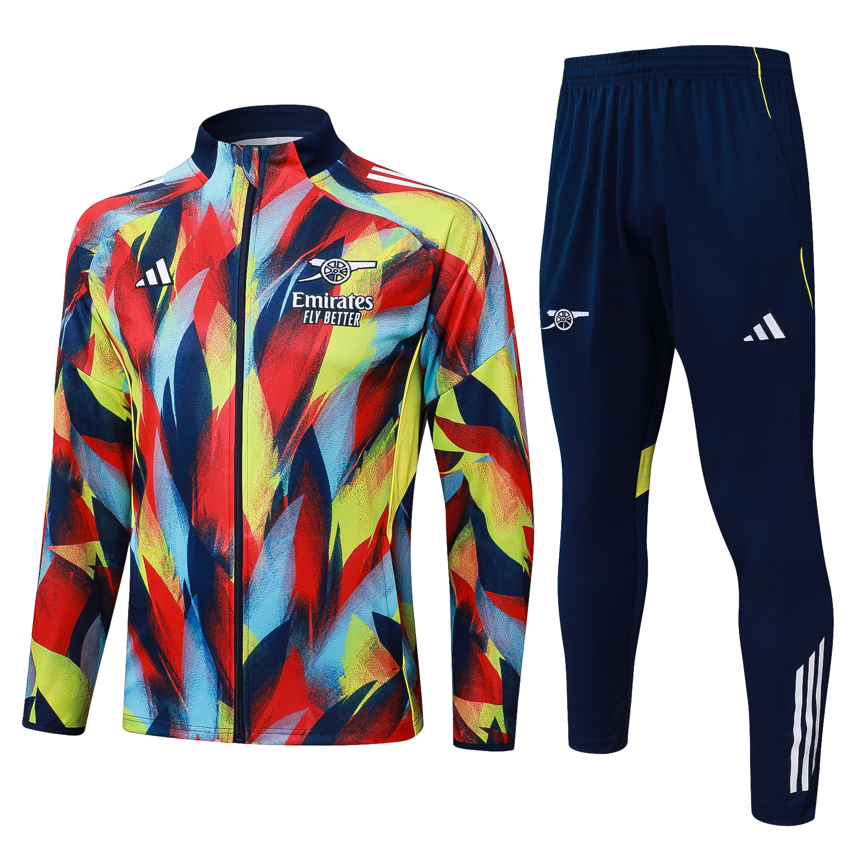 Arsenal Training Kit (Jacket+Pants) Colorful 2025/26 - sinoshirt