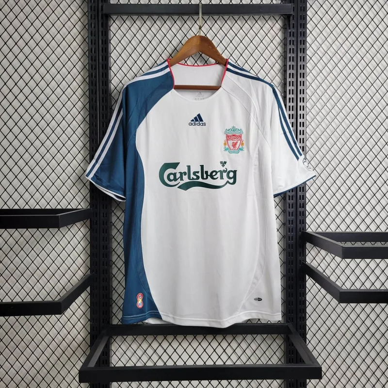 Liverpool Retro Football Jersey Third Away Custom Shirt 2006/07 - sinoshirt