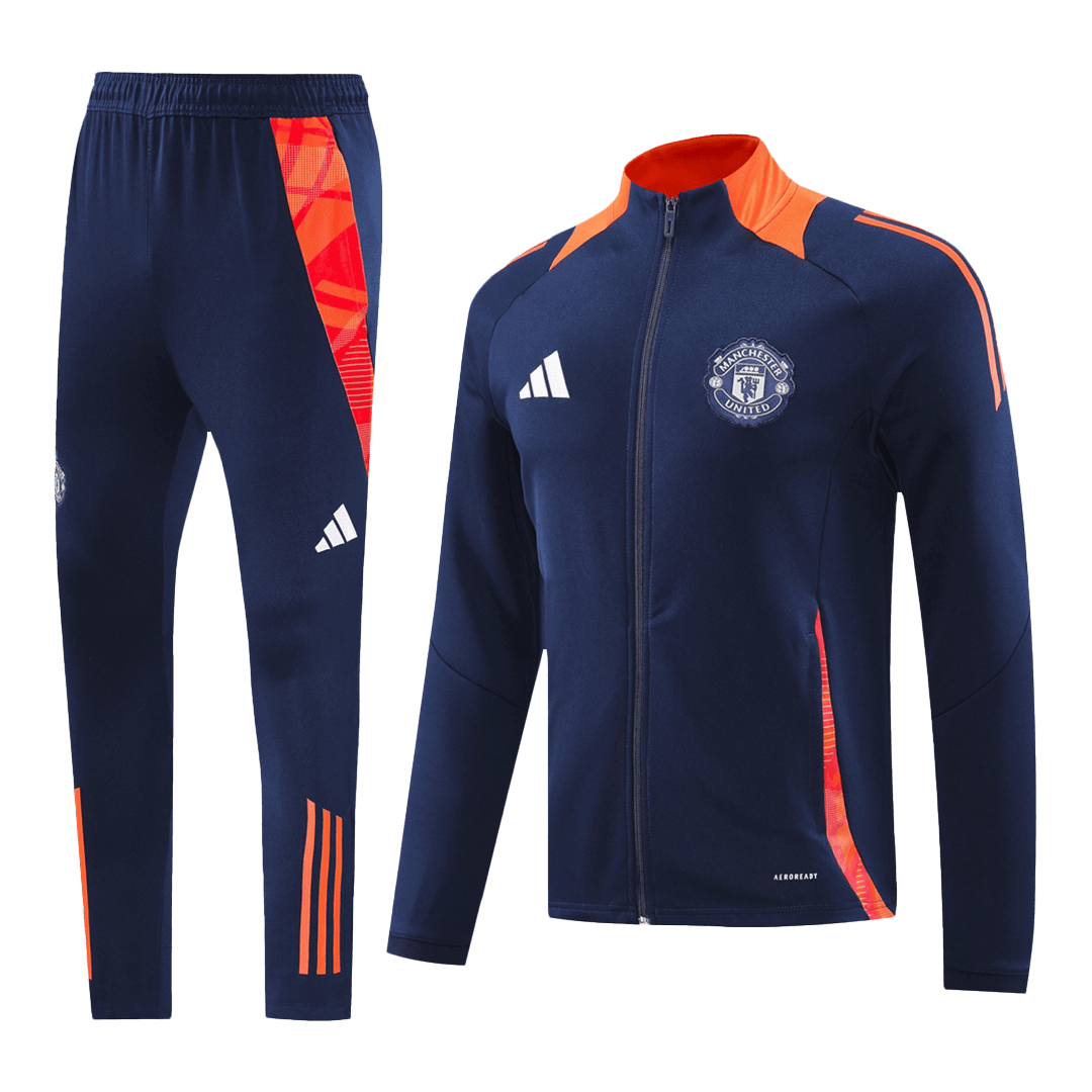 Manchester United Training Jacket Kit (Jacket+Pants) Navy 2024/25 - sinoshirt