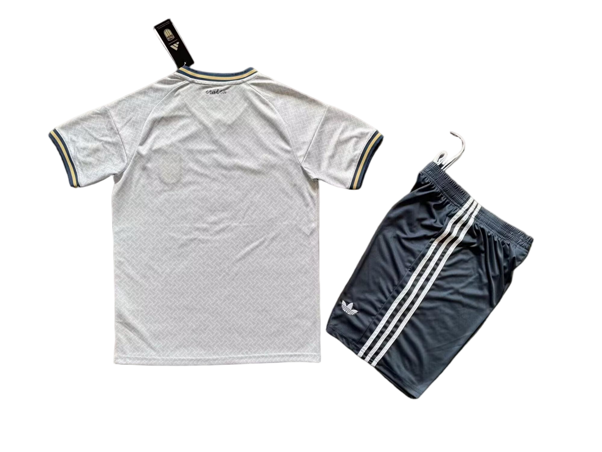 Italy Away Football Uniform Kids Kit Jersey+Shorts World Cup 2026 - sinoshirt