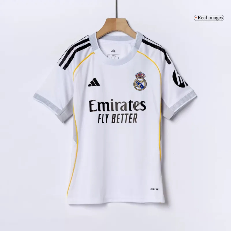 Real Madrid Football Jersey Home Kids Full Kit 2025/26 - sinoshirt
