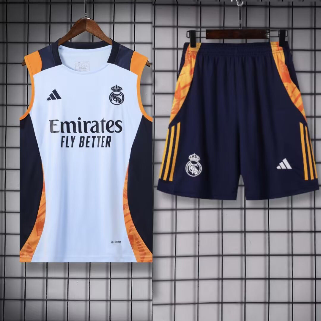 Real Madrid Sleeveless Training Kit 2024/25 - sinoshirt
