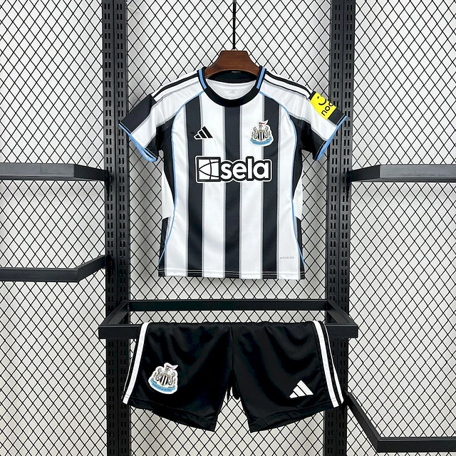 Newcastle United Football Jersey Home Kids Kit Jersey+Shorts 2025/26 - sinoshirt