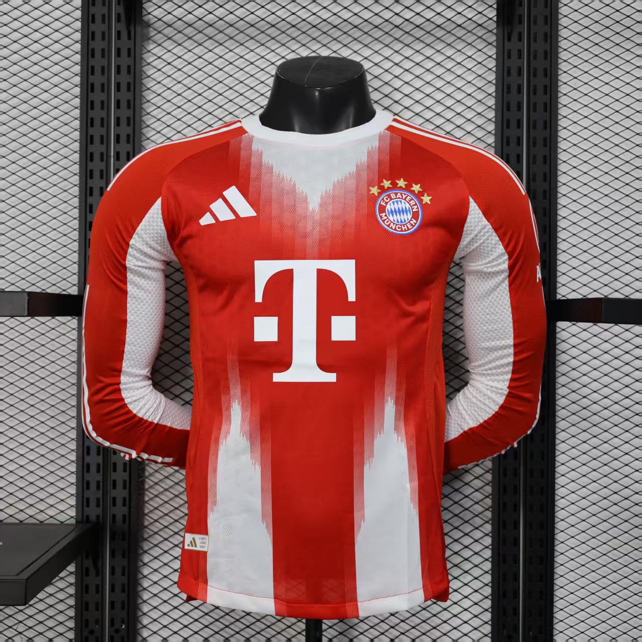 Authentic Bayern Munich Soccer Jersey Home Long Sleeve Shirt 2025/26 - sinoshirt
