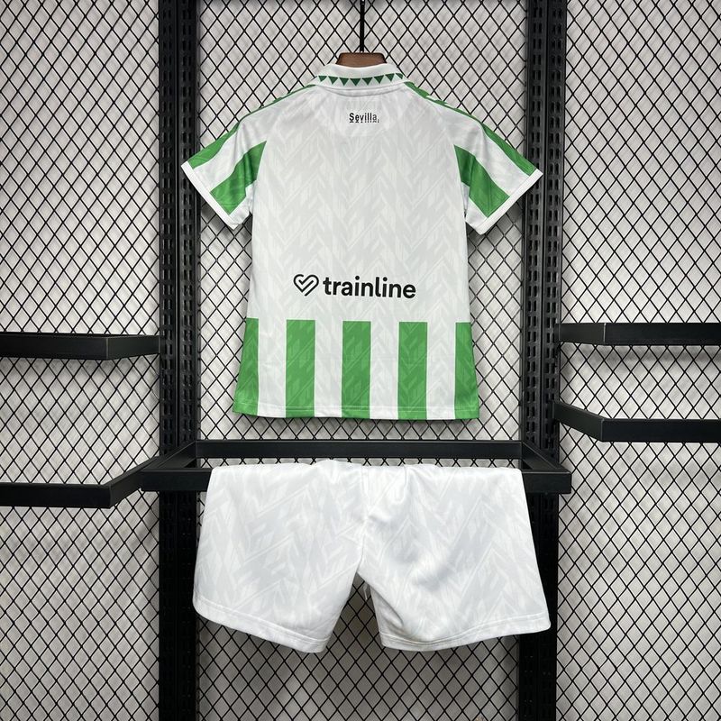 Real Betis Home Kids Kit Jersey+Shorts 2024/25 - sinoshirt