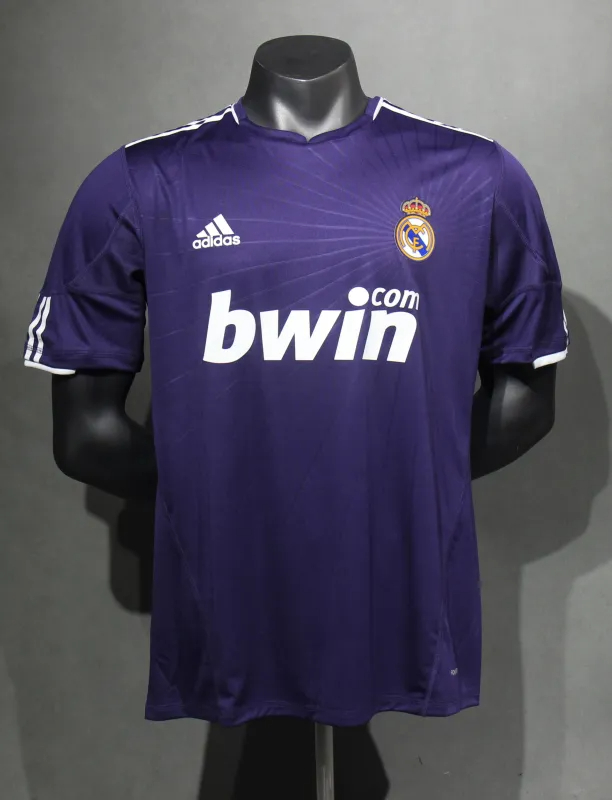 Real Madrid Authentic Retro Jersey Third Away Soccer Shirt 2010/11 - sinoshirt