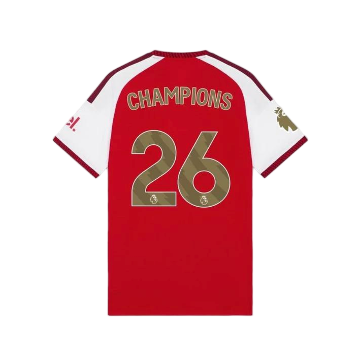 Arsenal Authentic Football Jersey Home Premier League Champions Shirt 2026/27 - sinoshirt