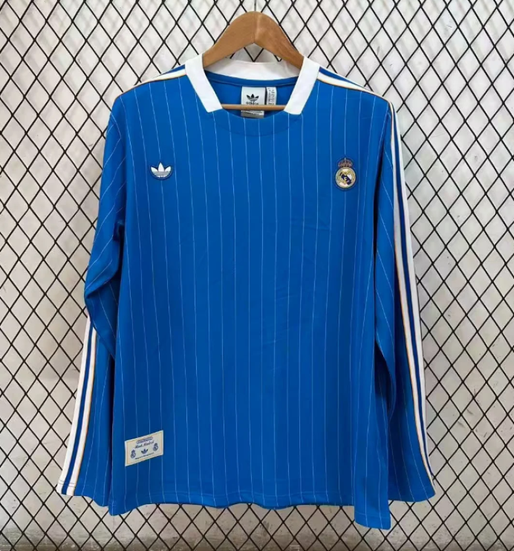 Real Madrid Football Jersey Terrace Icons Long Sleeve Special Edition Custom Shirt 2025/26 - sinoshirt