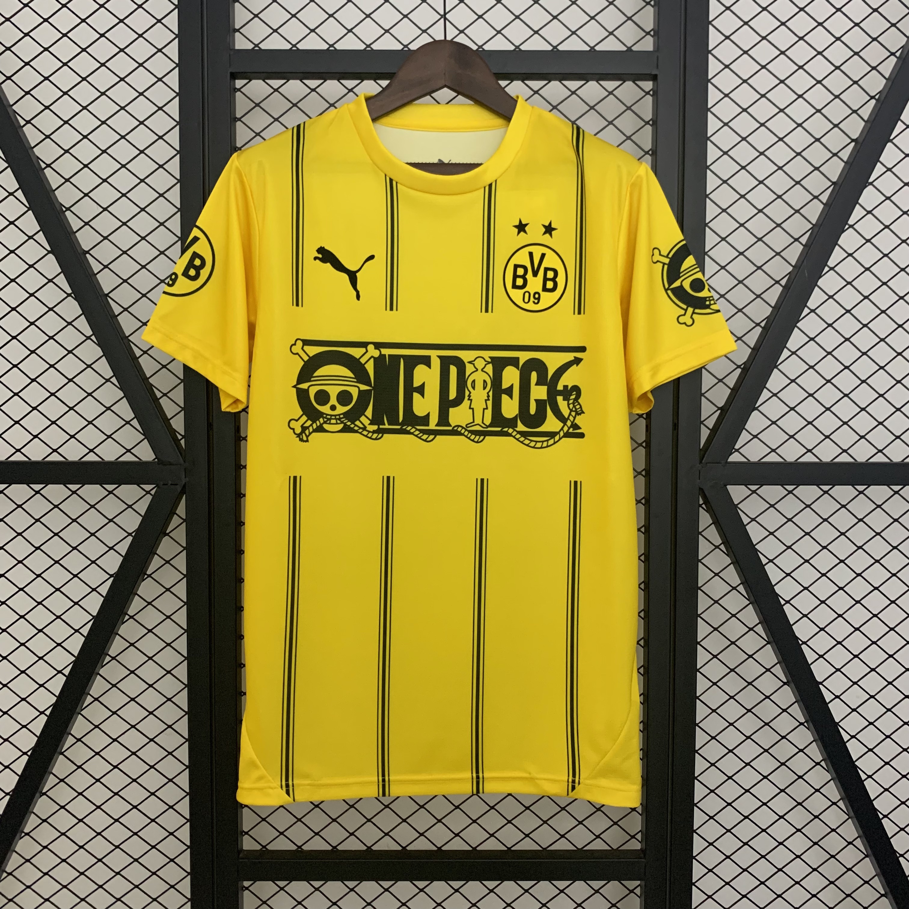 Borussia Dortmund x One Piece Special Edition Jersey Custom Shirt 2025/26 - sinoshirt