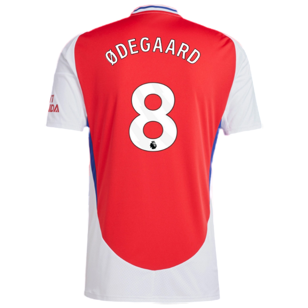 ØDEGAARD #8 Arsenal Soccer Jersey Home Custom Shirt 2024/25 - sinoshirt