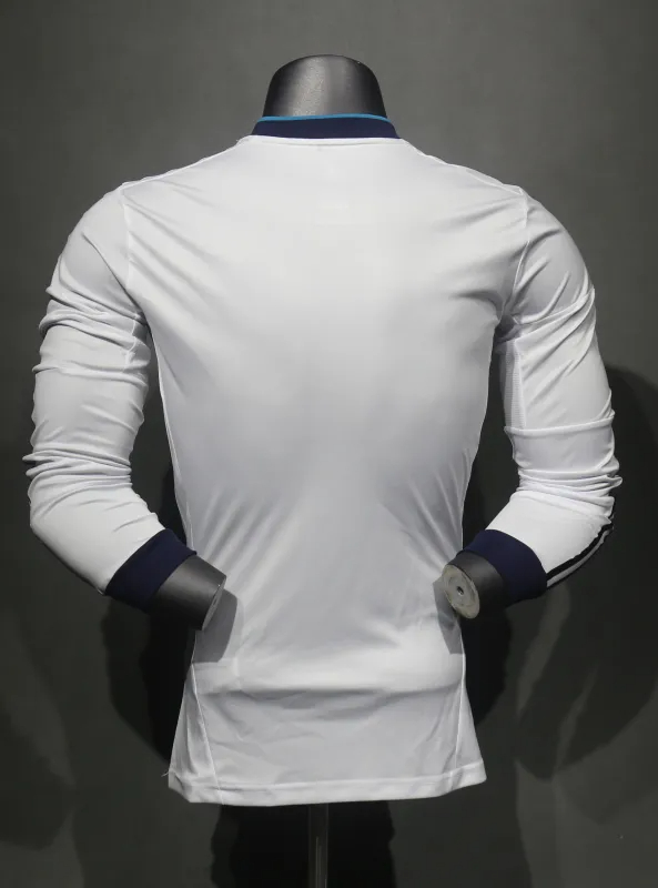 Real Madrid Authentic Retro Jersey Home Long Sleeve Soccer Shirt 2012/13 - sinoshirt