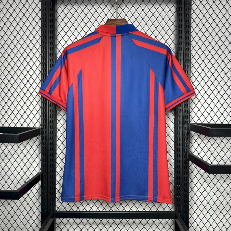 Barcelona Retro Jersey Home Soccer Shirt 1997-98 - sinoshirt