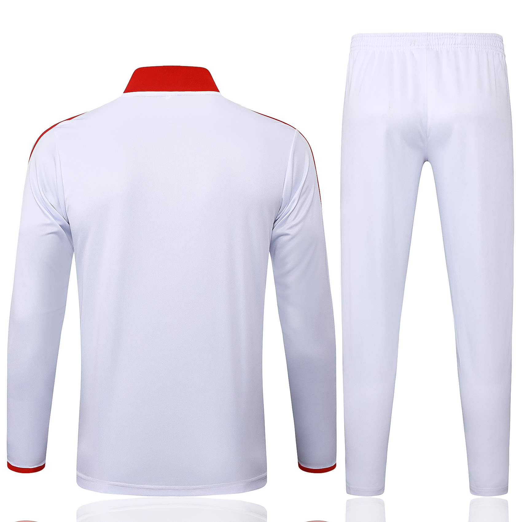 Bayern Munich Training Kit (Sweatshirt+Pants) White 2025/26 - 125th Anniversary - sinoshirt
