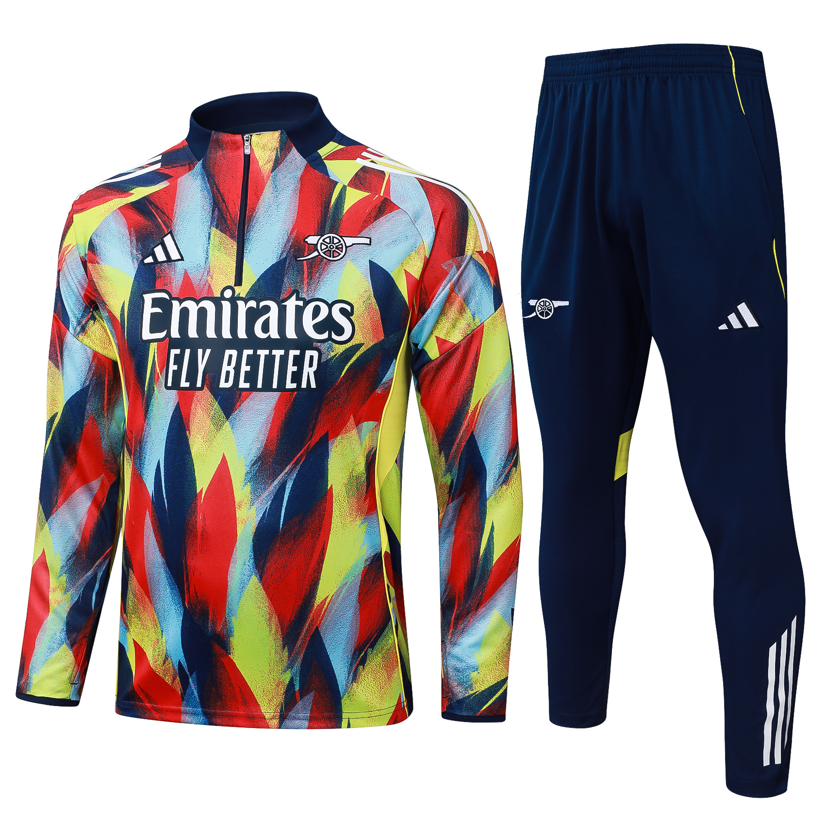 Arsenal Training Kit (Sweatshirt+Pants) Colorful 2025/26 - sinoshirt