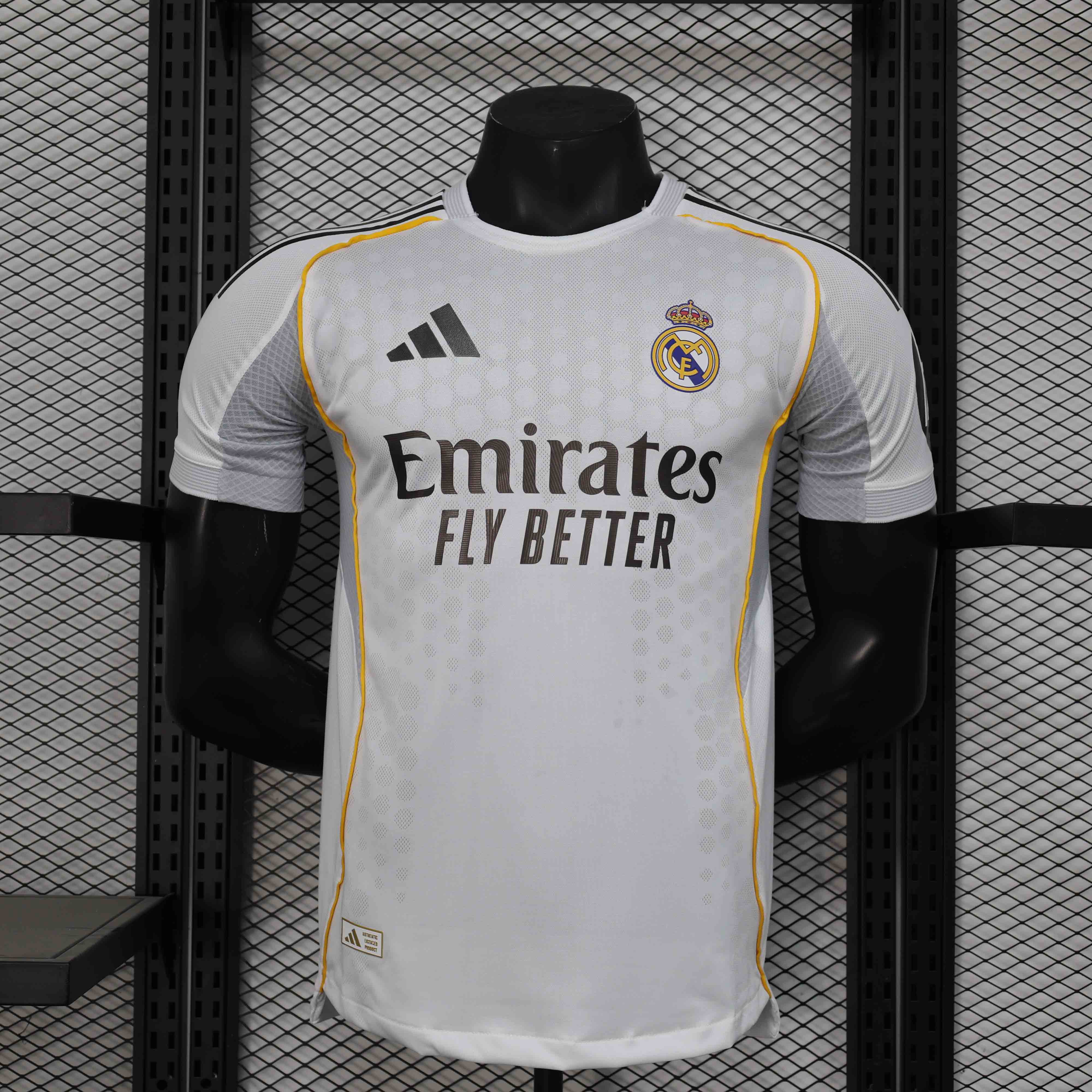 Real Madrid Authentic Soccer Jersey Home Shirt 2025/26 - sinoshirt