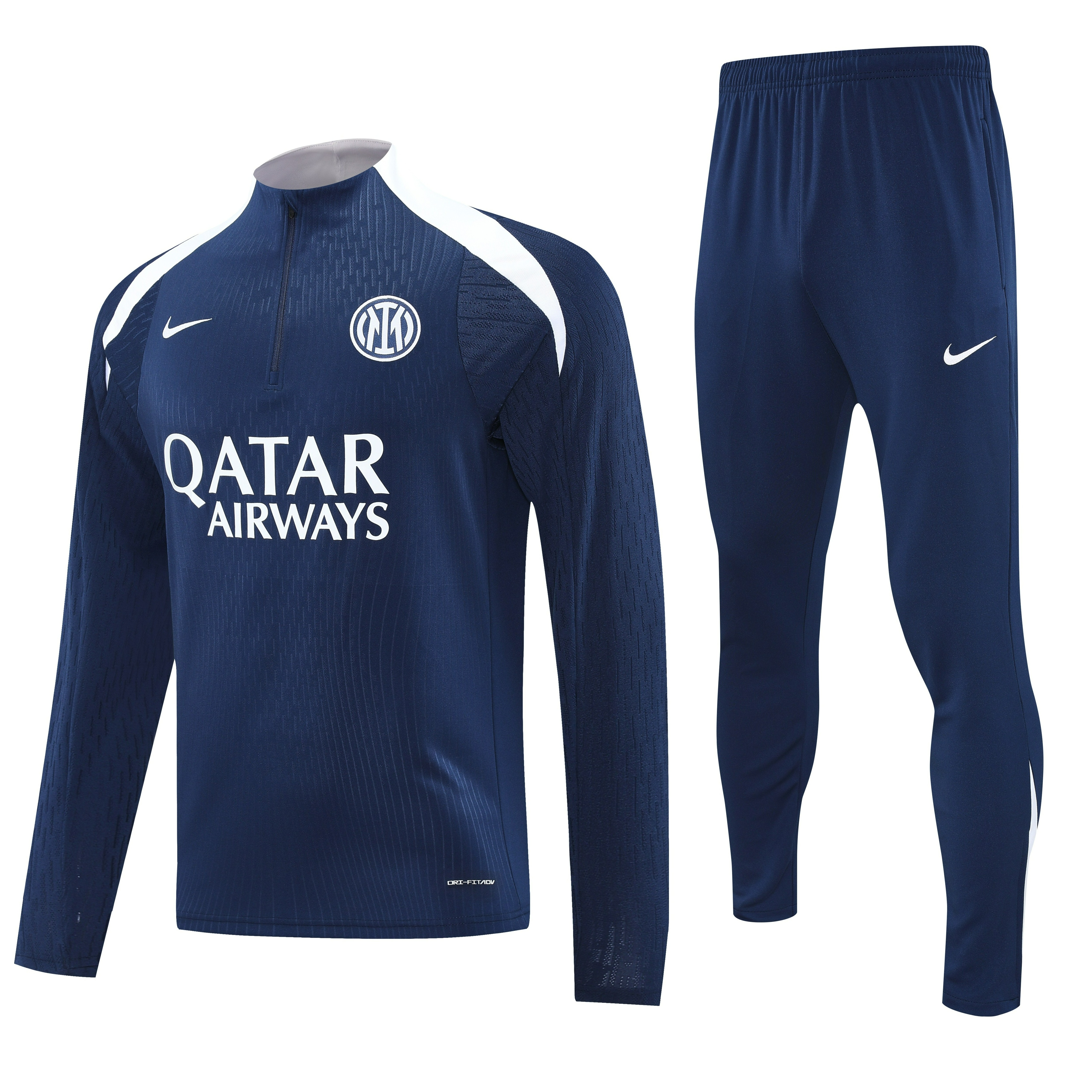Inter Milan Authentic Training Kit (Sweatshirt+Pants) Navy 2025/26 - Player Version - sinoshirt