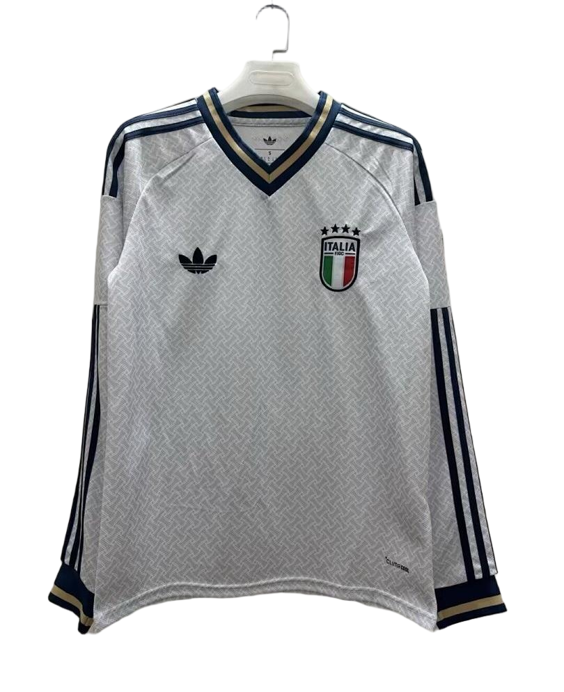 Italy Soccer Jersey Away Long Sleeve Custom Shirt World Cup 2026 - sinoshirt