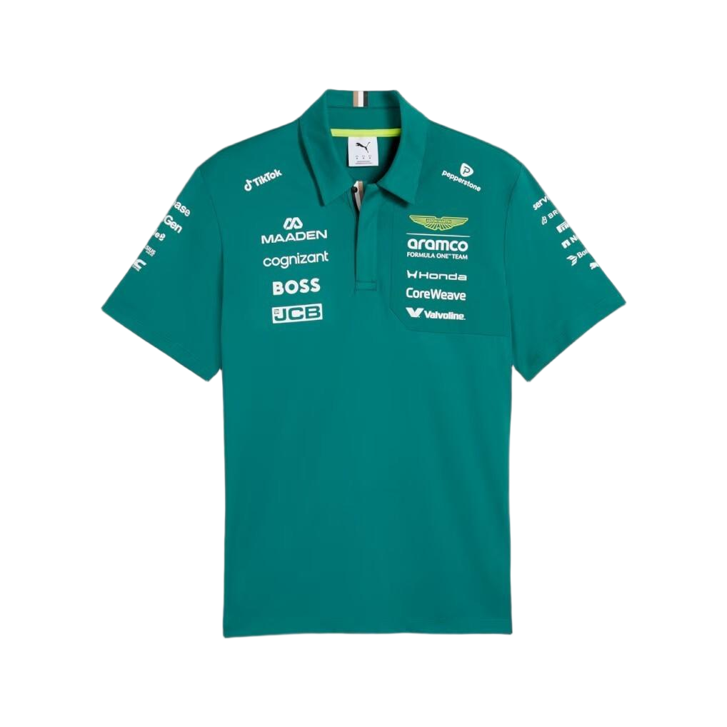 Aston Martin F1 Racing Team Polo T-Shirt 2026 - sinoshirt