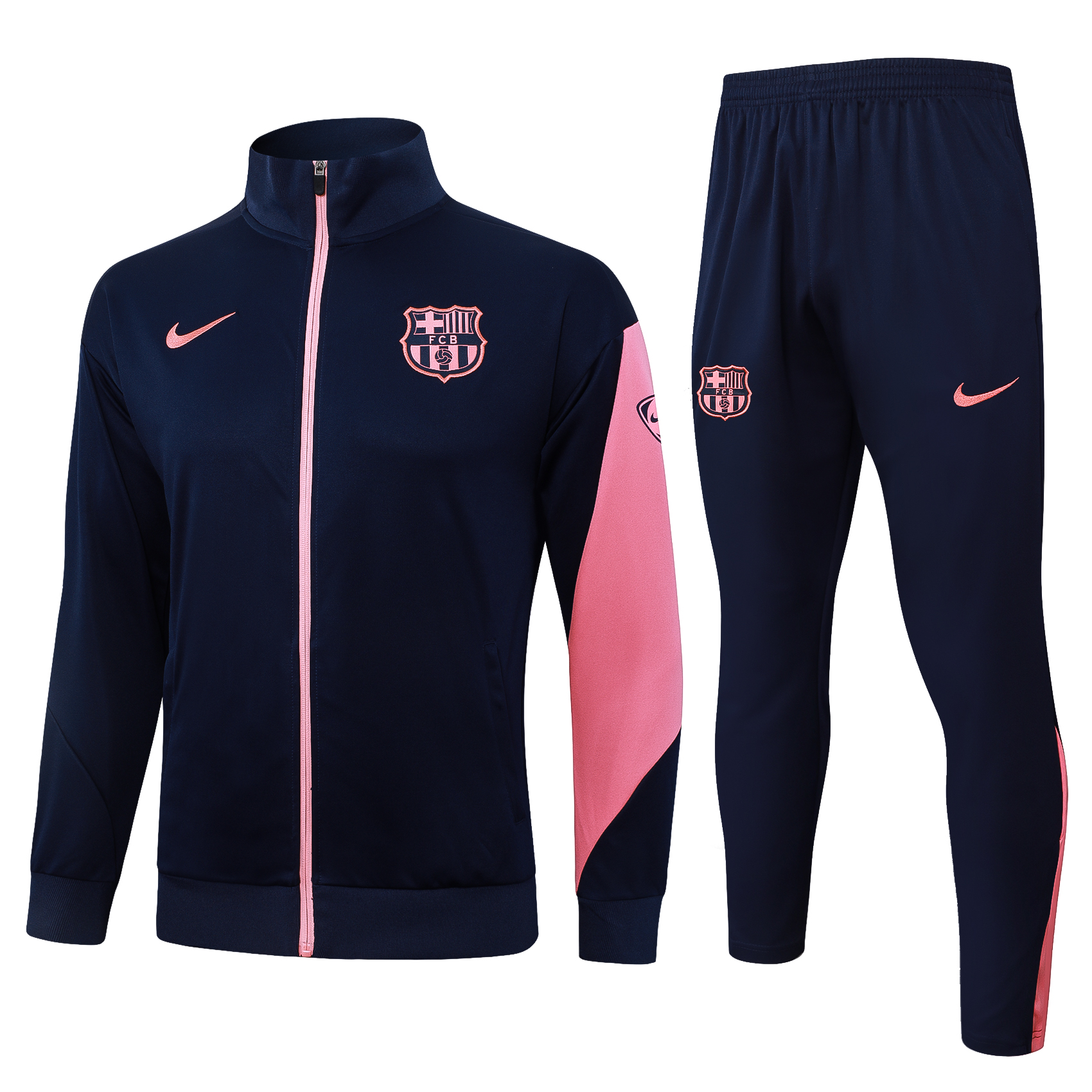 Barcelona Training Kit (Jacket+Pants) Cyan 2025/26 - sinoshirt