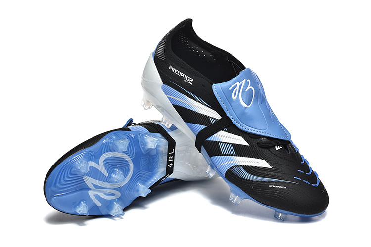 A Predator Elite Fold-over Tongue FG Jude Bellingham - Core Black/Footwear White/Glory Blue - sinoshirt