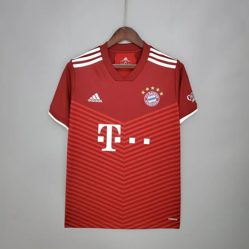 Bayern Munich Retro Jersey Home Soccer Shirt 2021/22 - sinoshirt