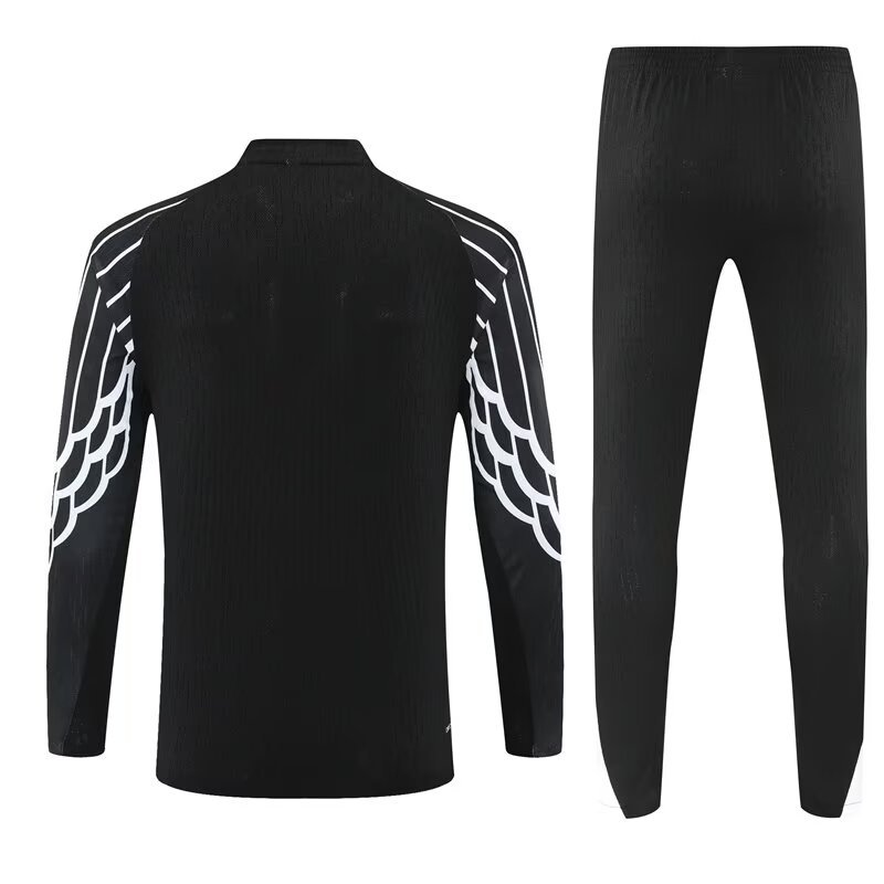 PSG Authentic Training Kit (Sweatshirt+Pants) Black 2025/26 - Player Version - sinoshirt