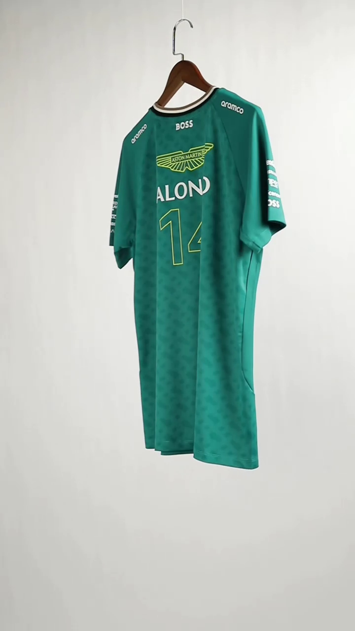 Aston Martin Aramco Cognizant F1 Racing Team Fernando Alonso Driver T-Shirt 2024 - sinoshirt